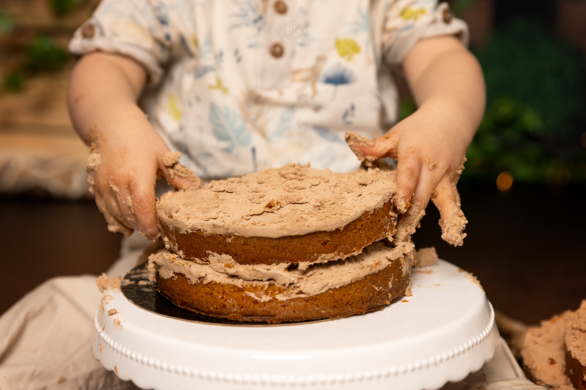 Photographe-smash-cake-gateau-anniversaire-plougonvelin-brest-finistère