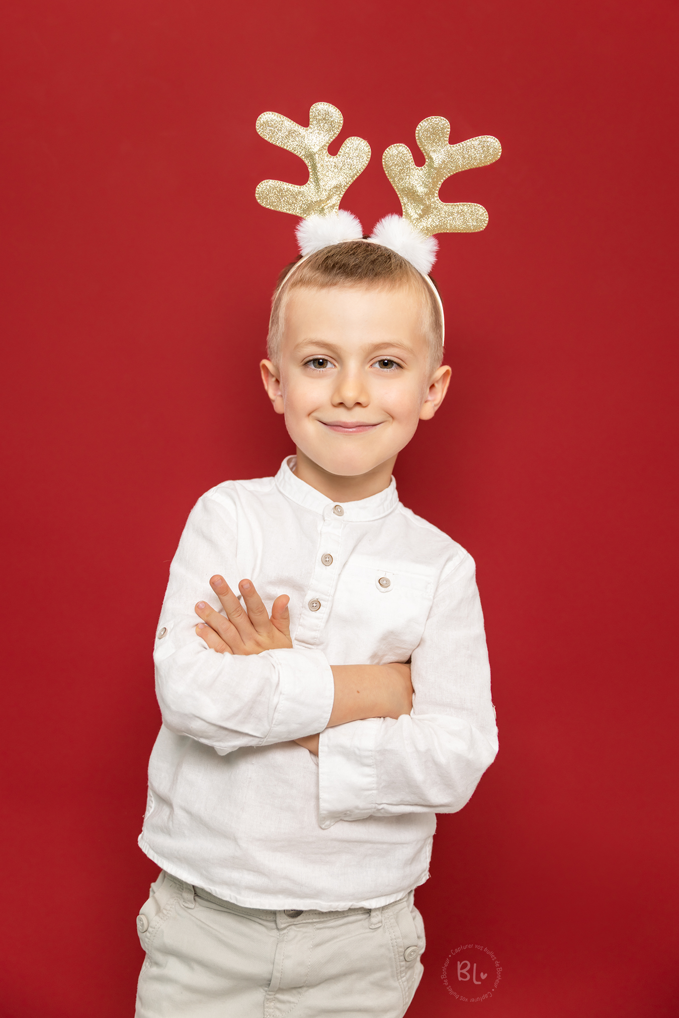 Séance-photo-portrait-enfant-Noël-brest-finistère-plougonvelin-plouzané